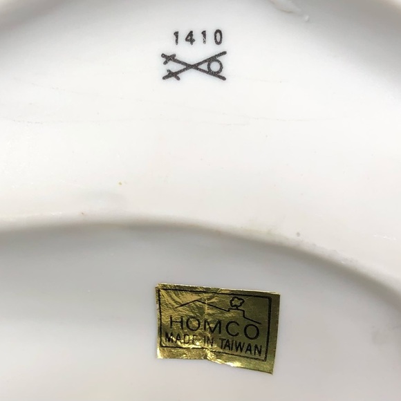 Vintage Homco Realistic Ceramic Elephant & Baby Hand-Painted Cottagecore African - Picture 11 of 12